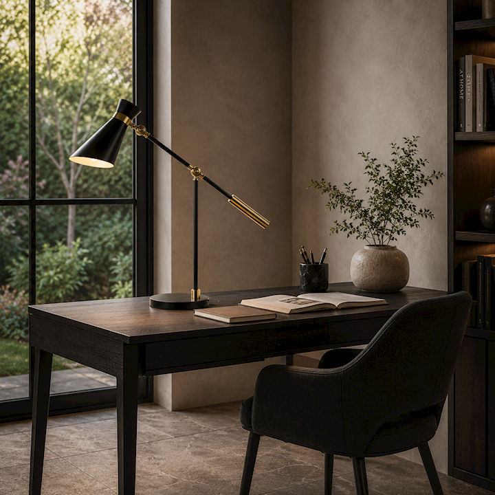 ANGLE POISED TABLE LAMP